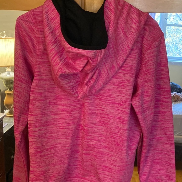 Girls Pink Hoodie Size 14/16 - Picture 1 of 3